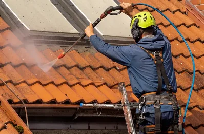 Démoussage et hydrofuge de toiture à Charlieu